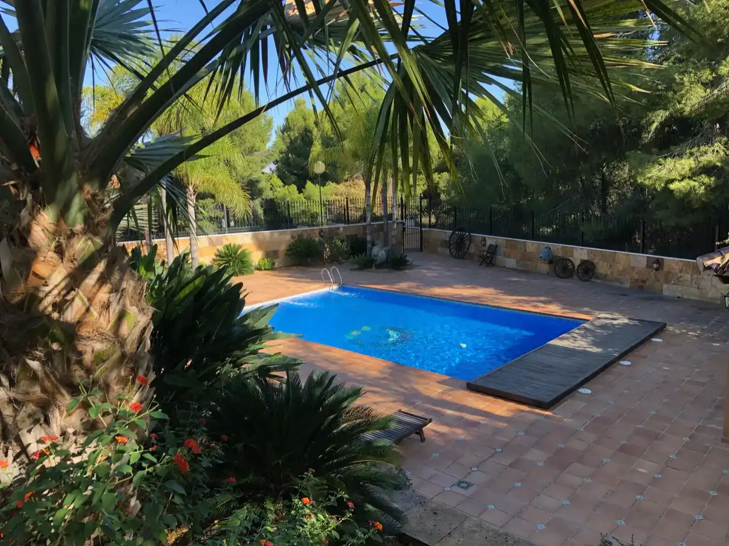 Piscina de Casa o xalet en venda en Murcia amb Aire condicionat, Jardí privat i Piscina