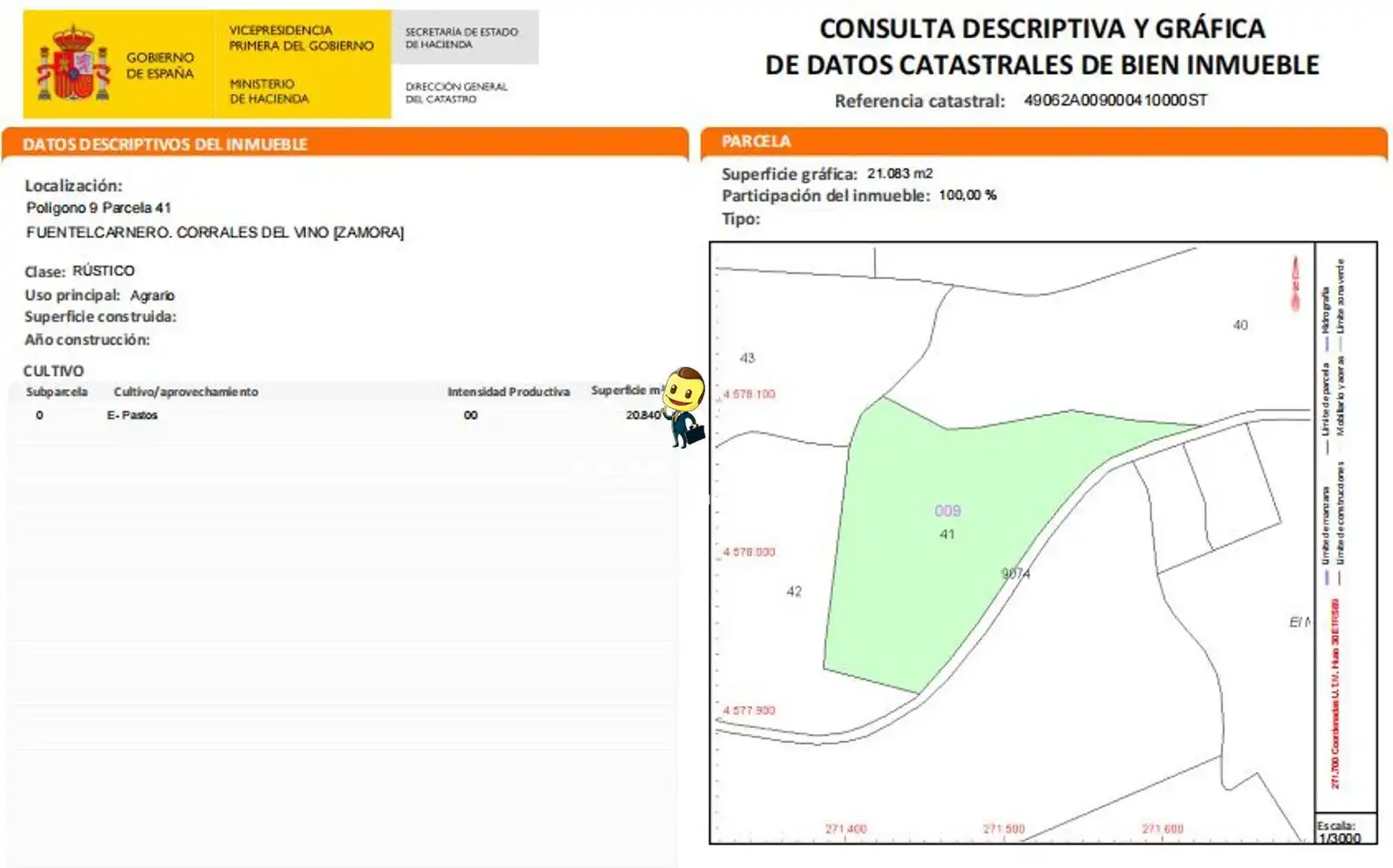 Residential for sale in Corrales del Vino