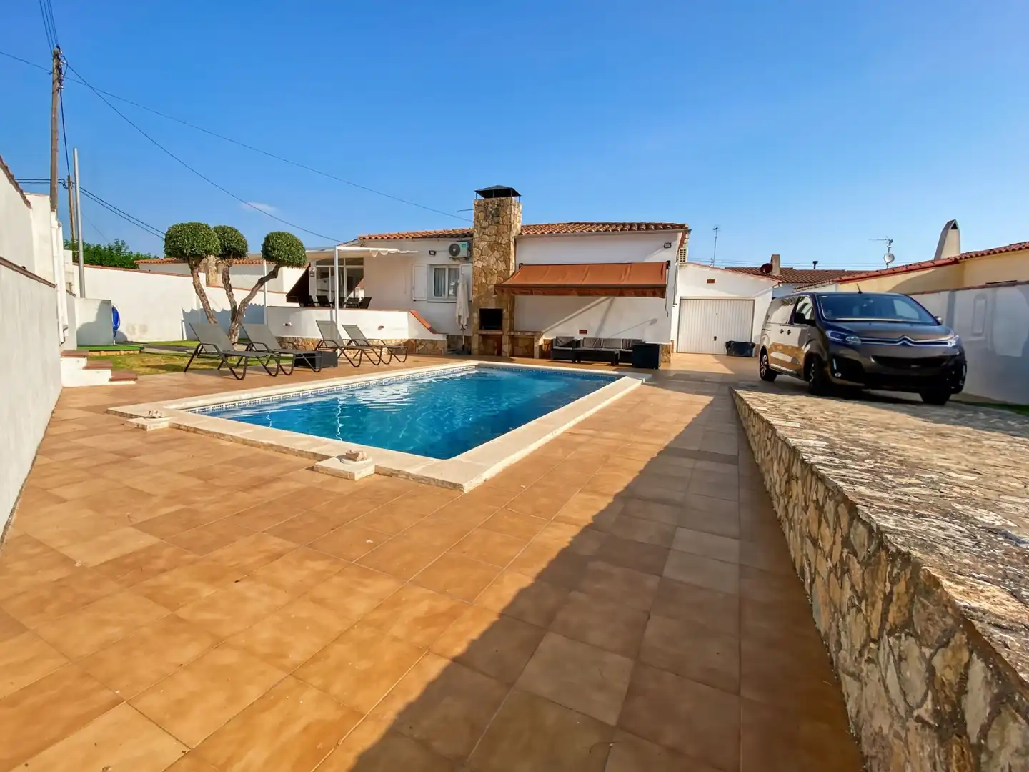 Casa con piscina en venta en Riells, imagen 4