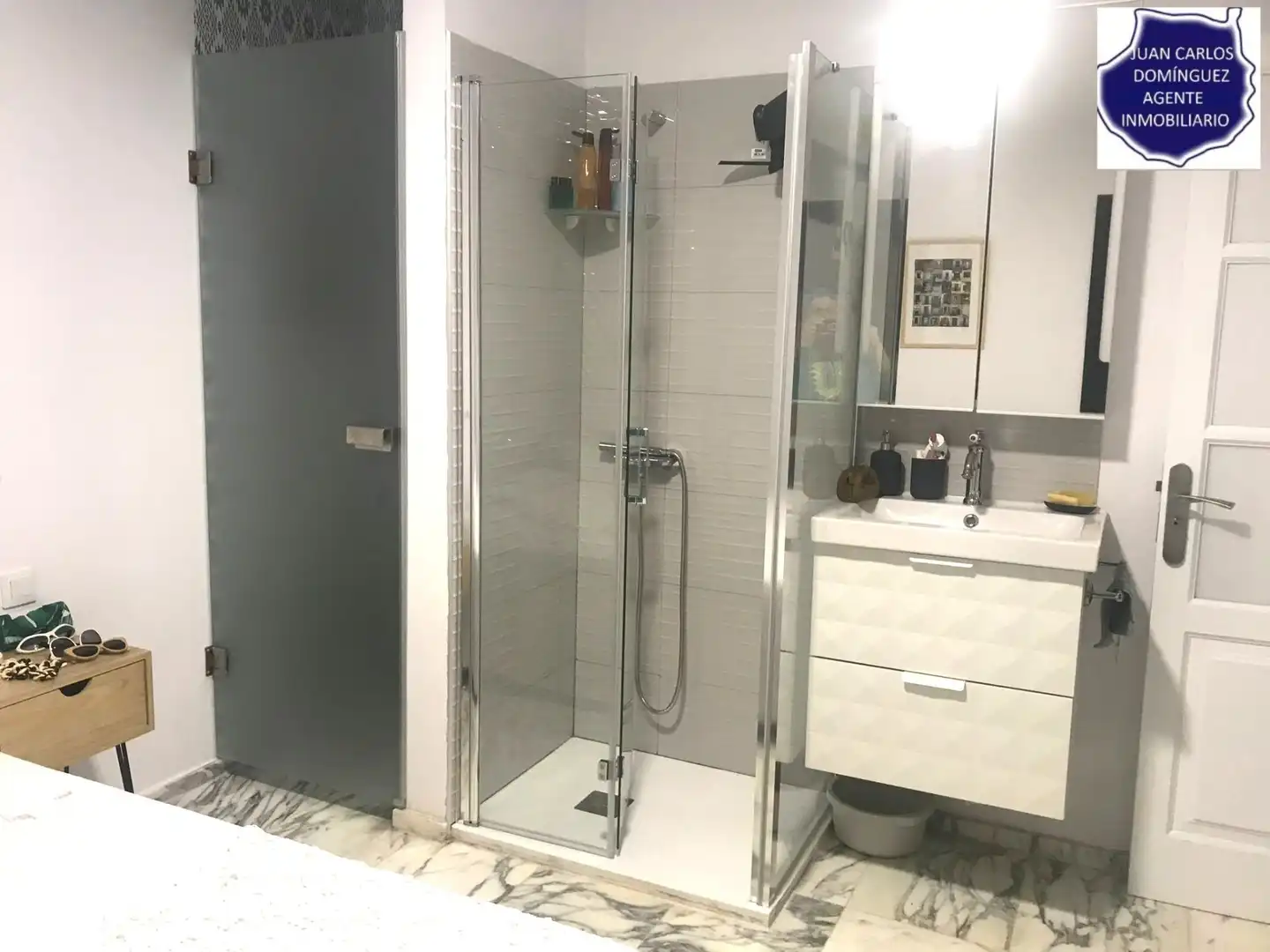 Badezimmer von Haus oder Chalet zur Miete in San Bartolomé de Tirajana mit Klimaanlage, Terrasse und Abstellraum