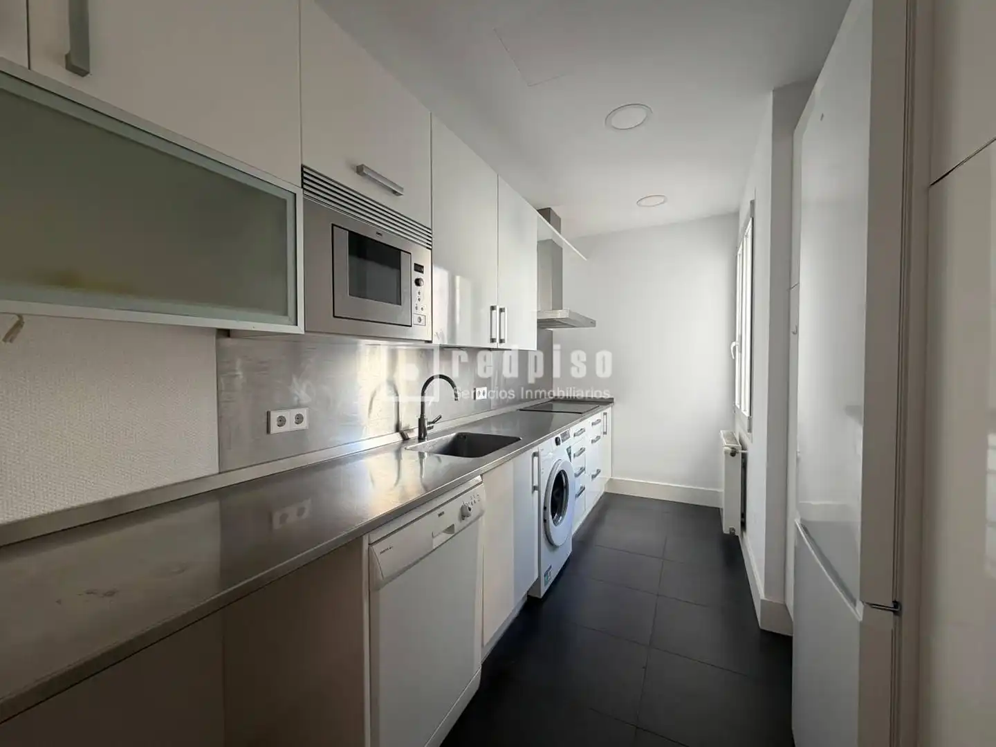 Kitchen of Attic for rent in Madrid  with Air Conditioner, Heating and Terrace