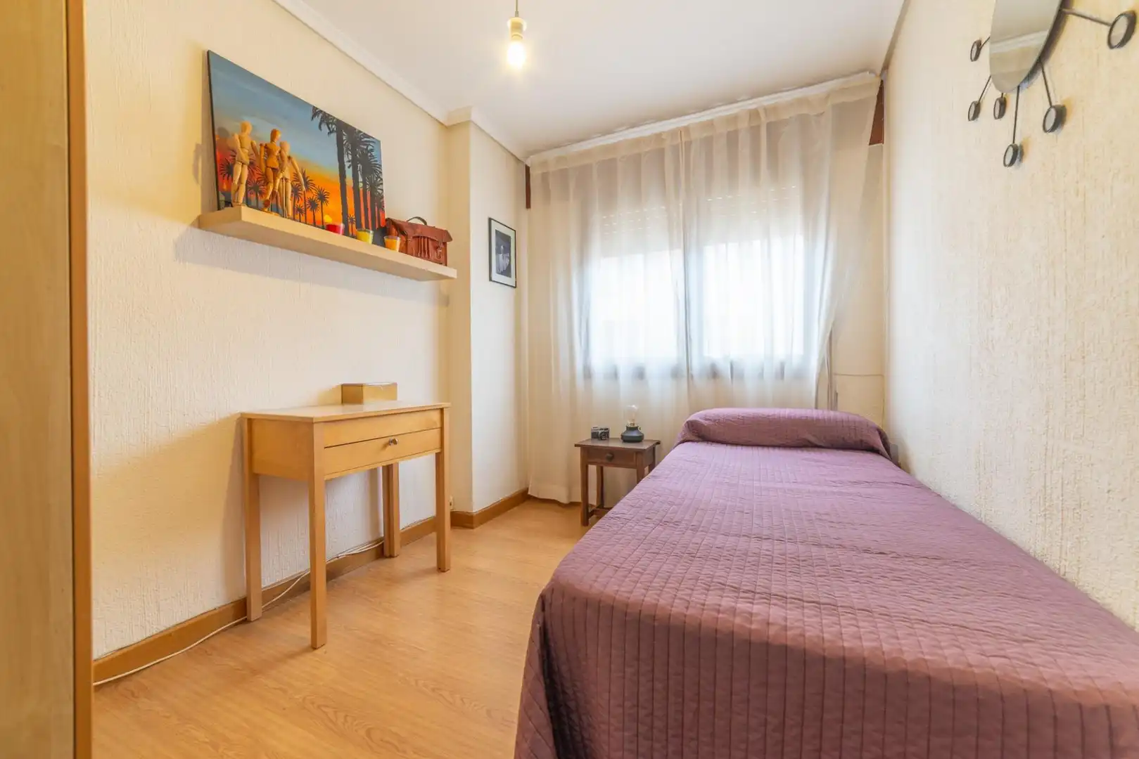 Bedroom of Flat for sale in San Javier  with Air Conditioner, Terrace and Furnished