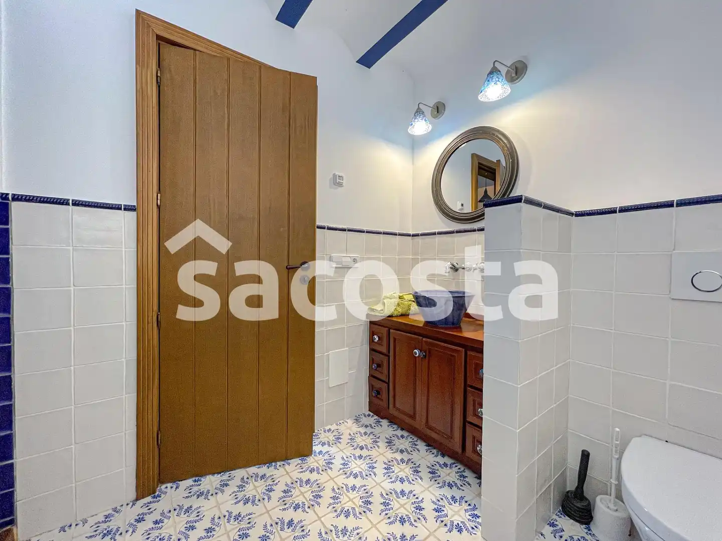 Baño de Casa o chalet en venta en Lloret de Mar con Aire acondicionado, Calefacción y Jardín privado