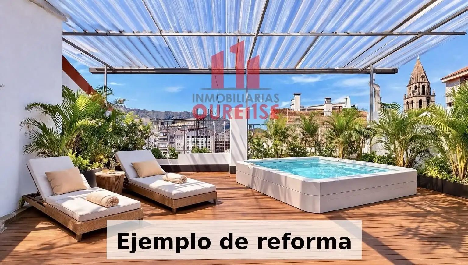 Terrasse von Wohnung zum Verkauf in Ourense Capital  mit Balkon