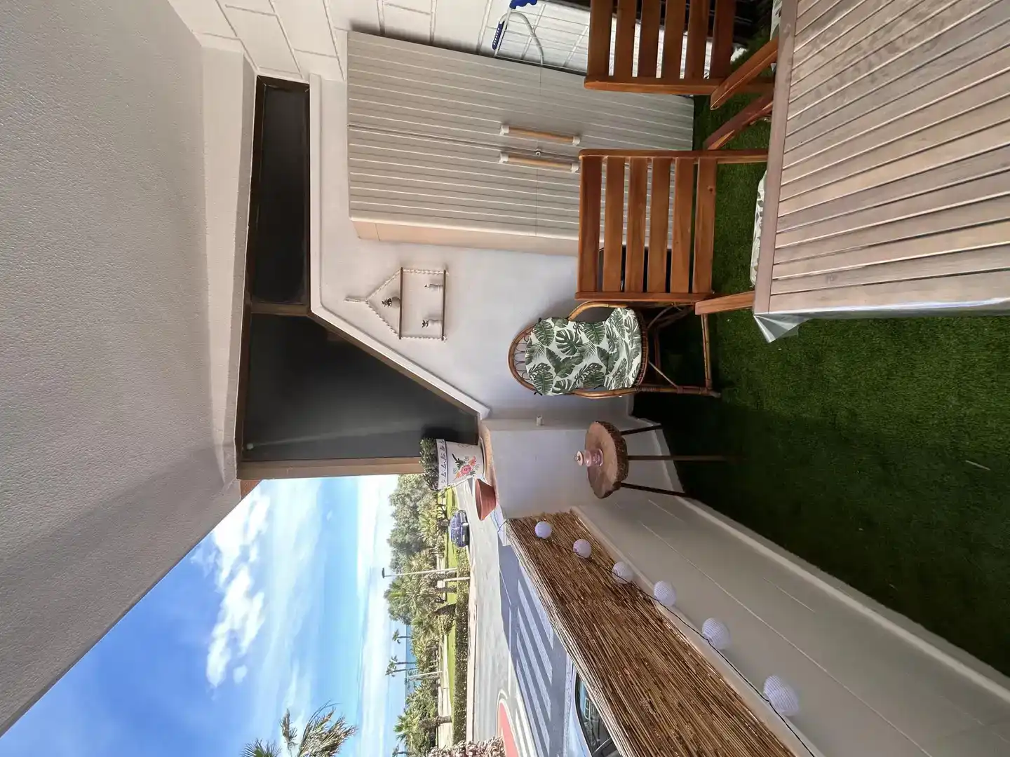 Terrasse von Wohnung zur Miete in Torrevieja mit Klimaanlage und Balkon