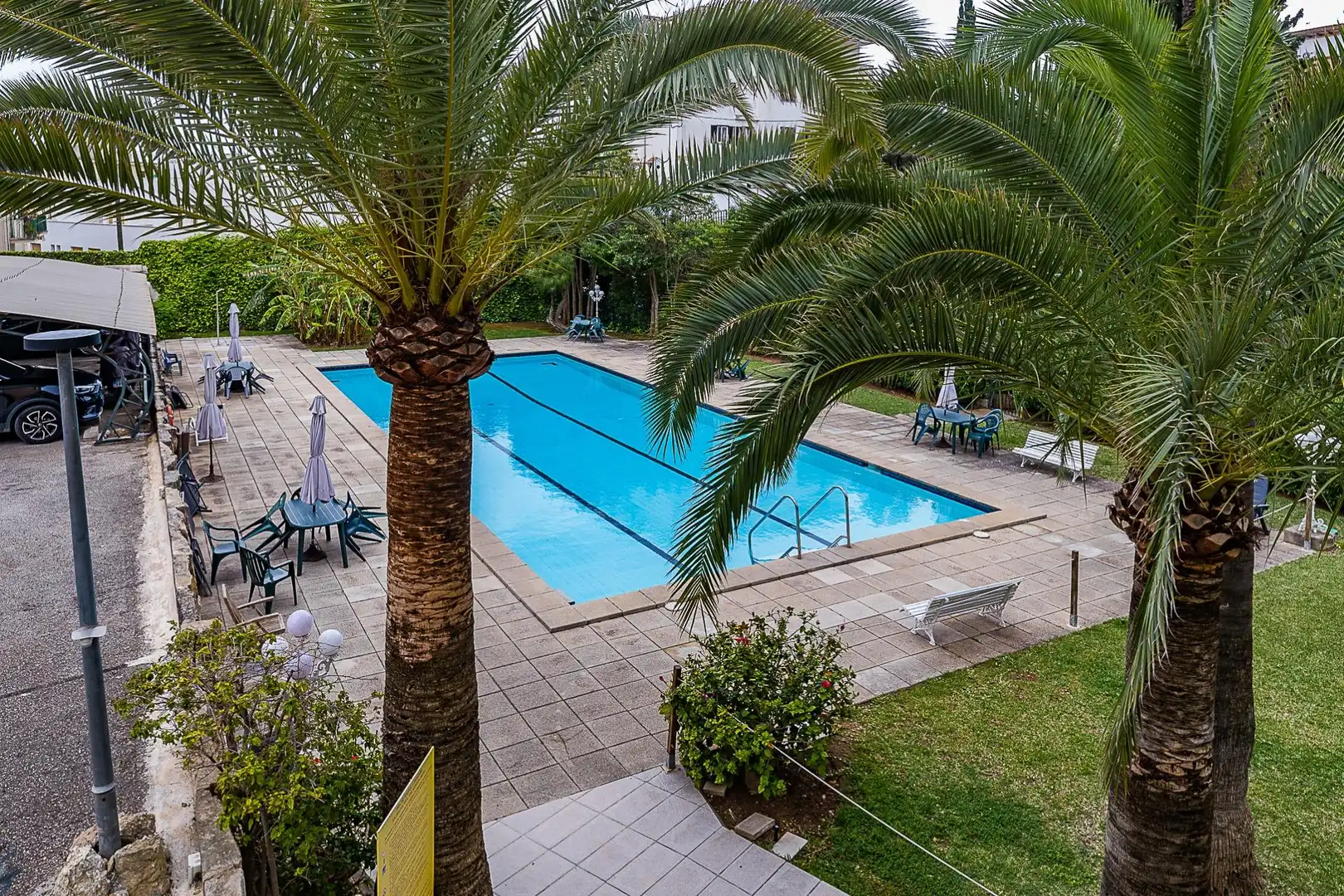 Swimming pool of Flat for sale in  Palma de Mallorca  with Air Conditioner, Heating and Parquet flooring