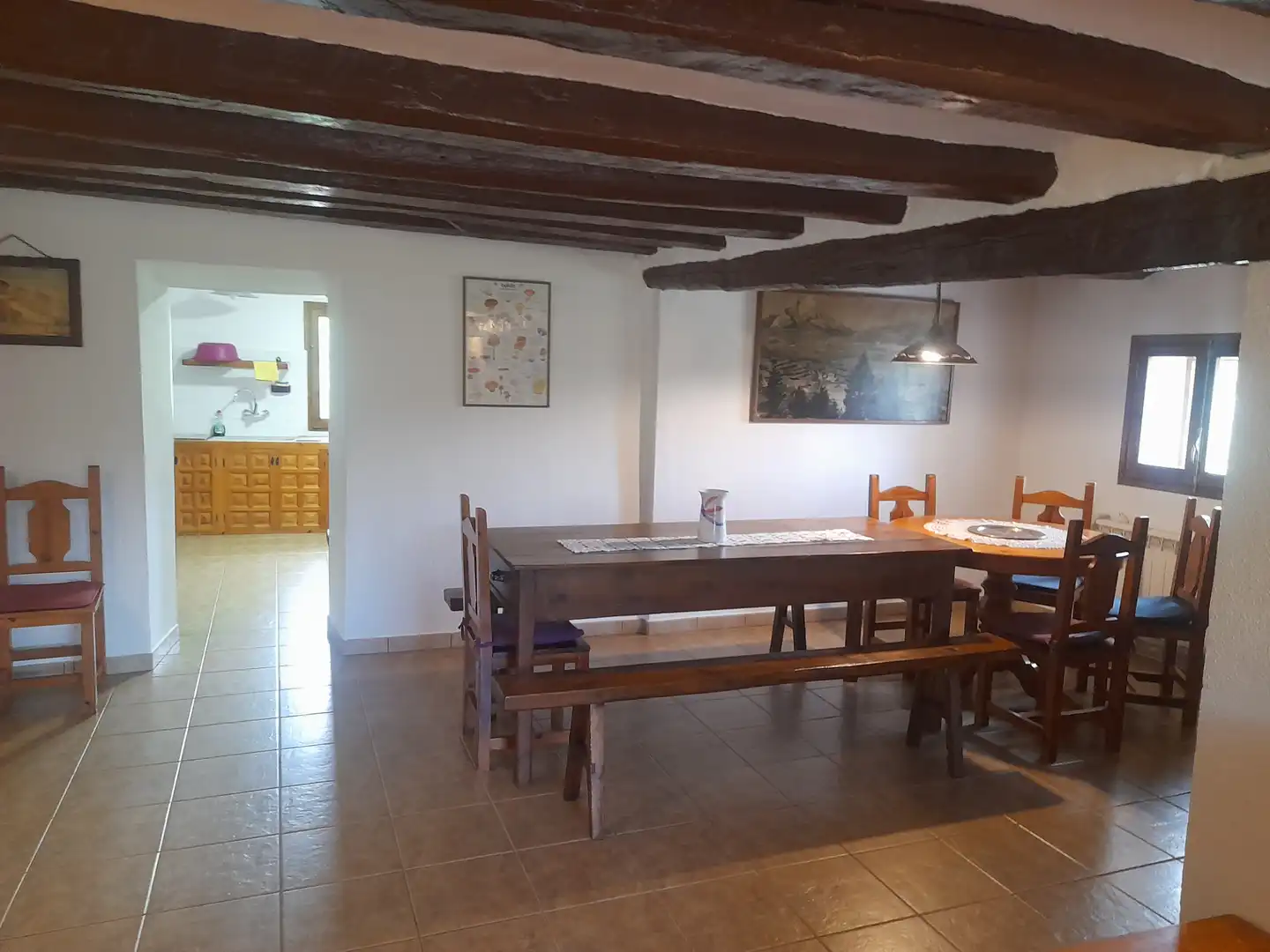 Comedor de Finca rústica en venta en Gósol con Calefacción, Jardín privado y Trastero