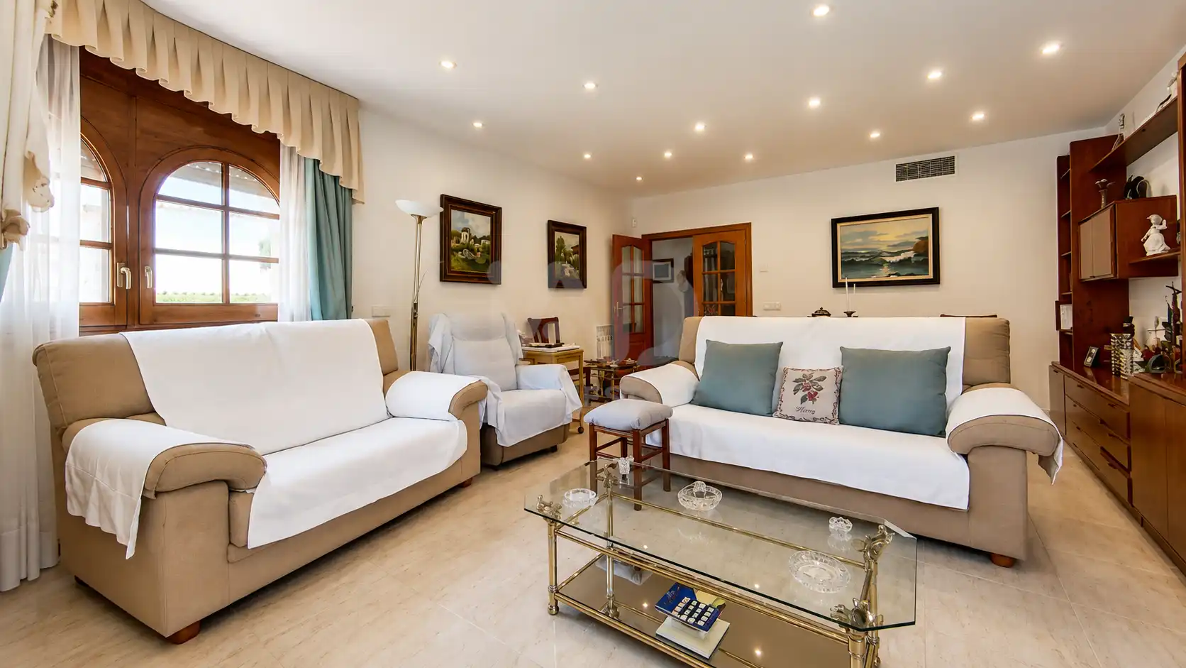 Sala de estar de Casa o chalet en venta en El Vendrell con Aire acondicionado, Calefacción y Terraza