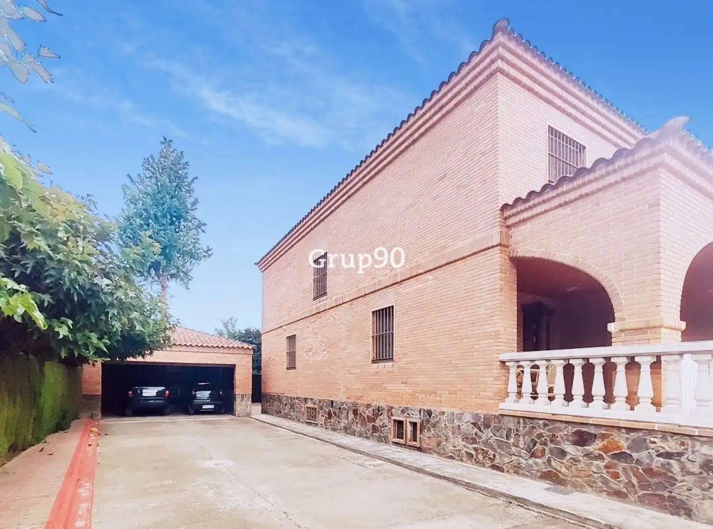 Vista exterior de Finca rústica en venda en Lleida amb Terrassa, Traster i Piscina