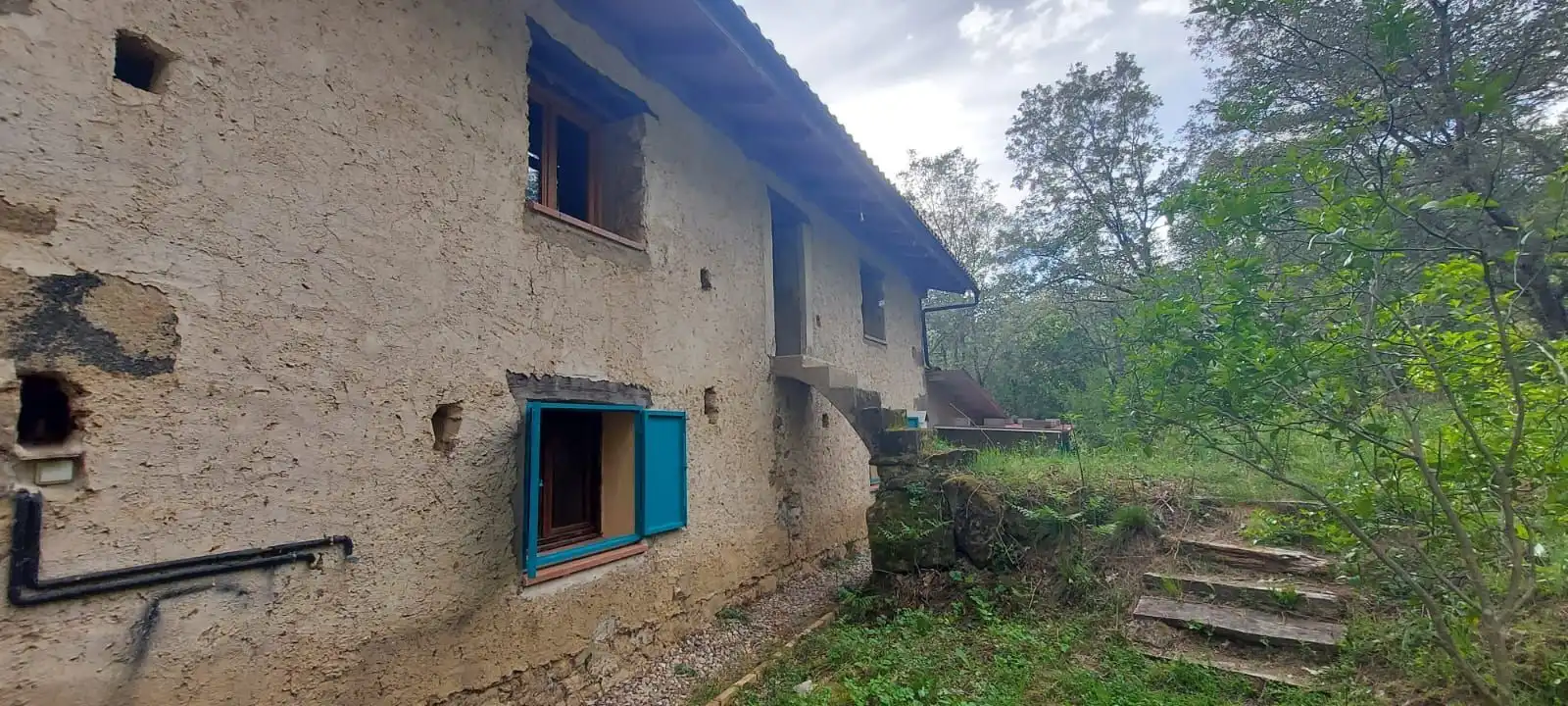 Exterior view of Houses for sale in Villanueva de la Vera
