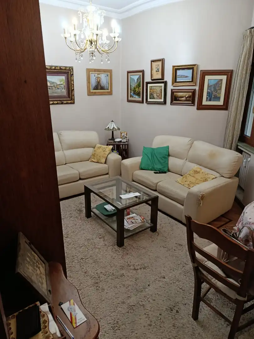 Sala d'estar de Pis en venda en Mieres (Asturias) amb Calefacció, Terrassa i Traster