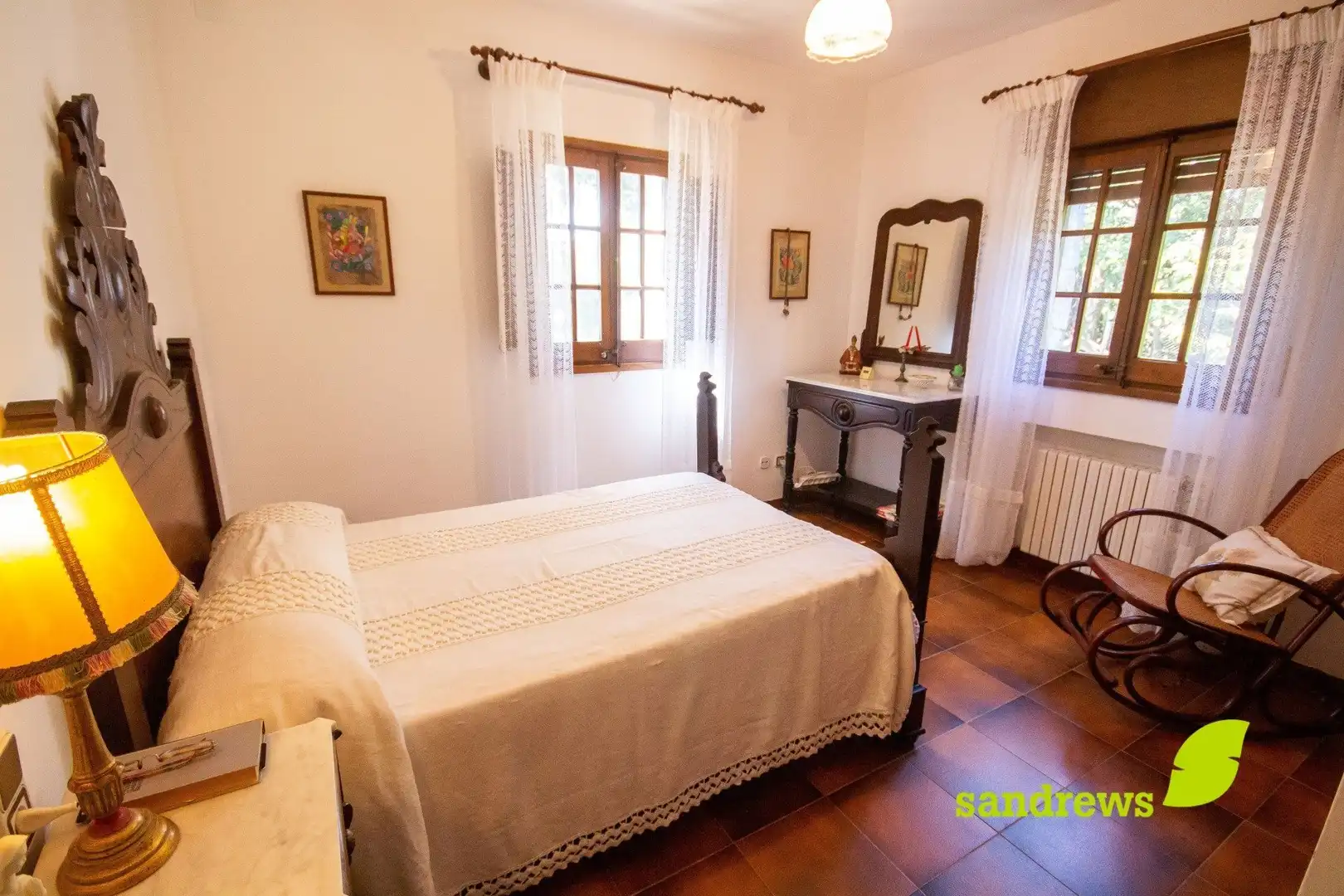 Dormitori de Casa o xalet en venda en Darnius amb Calefacció, Jardí privat i Terrassa