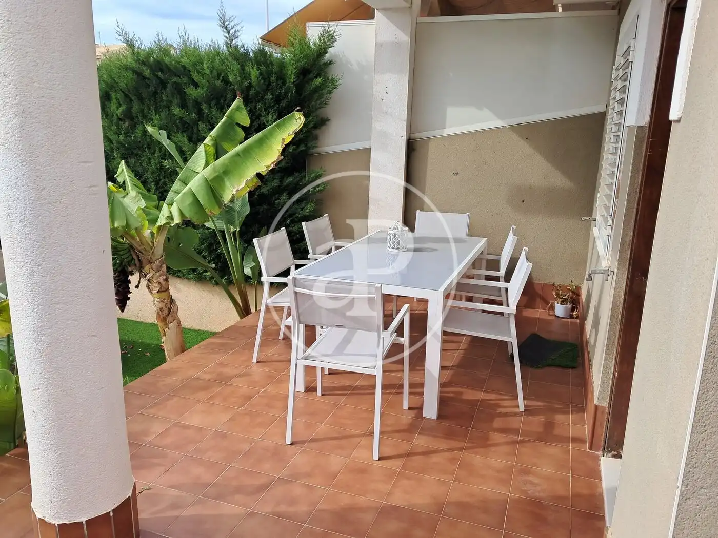 Terrassa de Pis de lloguer en Santa Pola amb Aire condicionat, Calefacció i Jardí privat