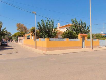 Vista exterior de Casa o xalet en venda en Pilar de la Horadada amb Jardí privat, Terrassa i Traster