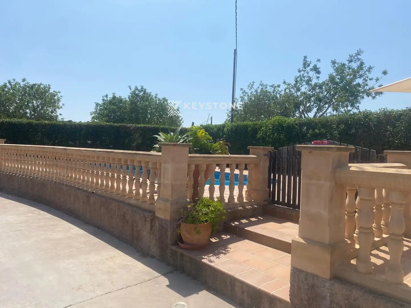 Vista exterior de Casa o chalet de alquiler en Son Servera con Jardín privado y Piscina