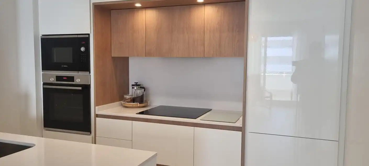 Cuina de Apartament de lloguer en Vélez-Málaga amb Aire condicionat, Calefacció i Terrassa