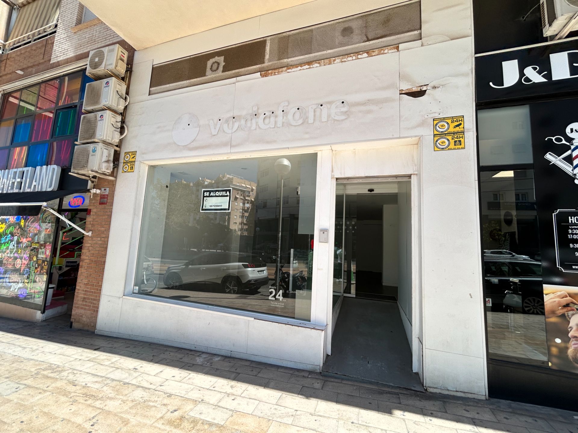 Vista exterior de Local de lloguer en Alicante / Alacant amb Parquet