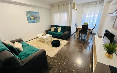 Living room of Flat to rent in Moncada  with Air Conditioner, Heating and Furnished