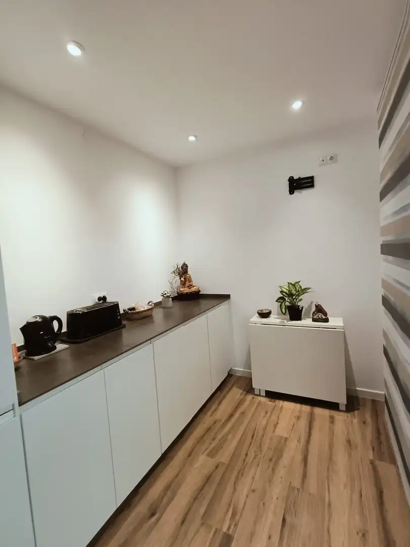 Cocina de Piso en venta en Calonge i Sant Antoni con Calefacción, Terraza y Balcón
