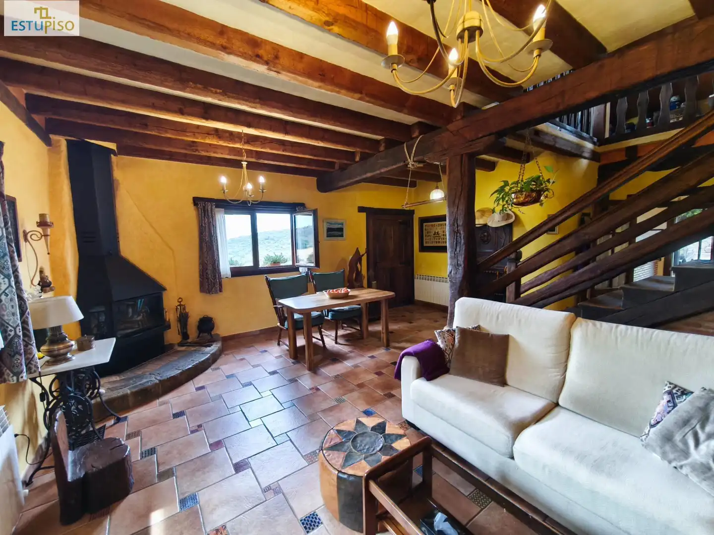 Sala de estar de Casa o chalet en venta en Legutio con Calefacción y Terraza