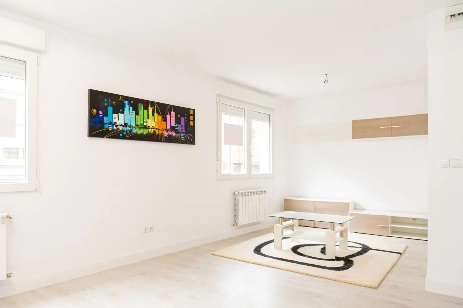 Sala de estar de Piso en venta en Ponferrada con Calefacción y Amueblado