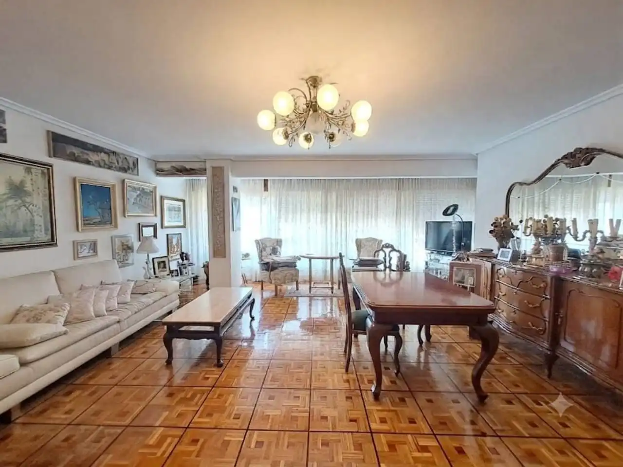 Living room of Flat for sale in Burgos  with Heating and Alarm