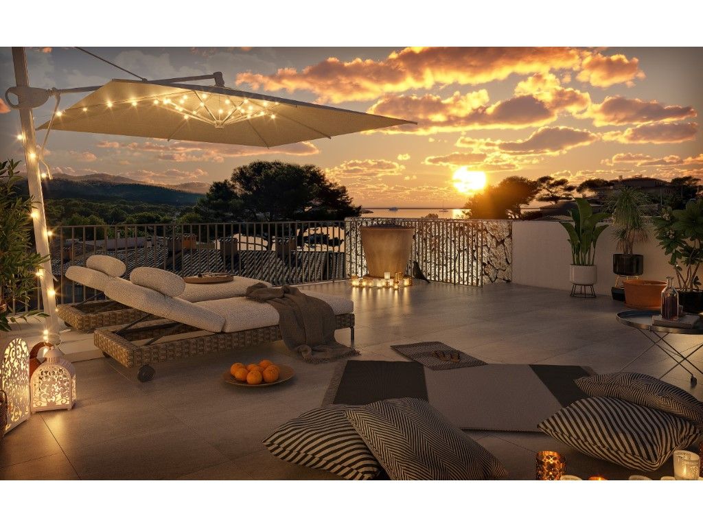 Terrassa de Apartament en venda en Andratx amb Aire condicionat, Terrassa i Piscina