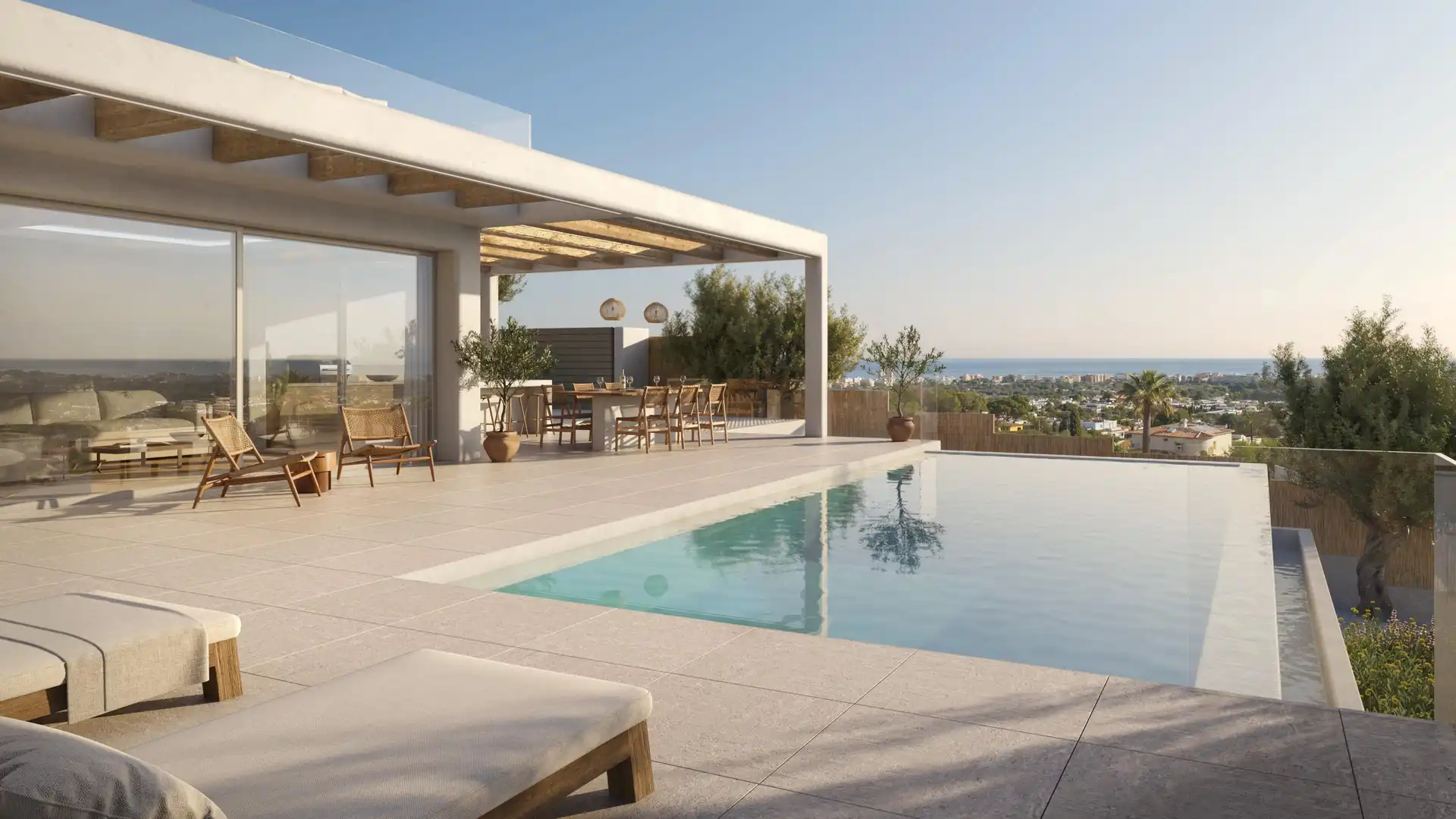 Terrassa de Casa o xalet en venda en Jávea / Xàbia