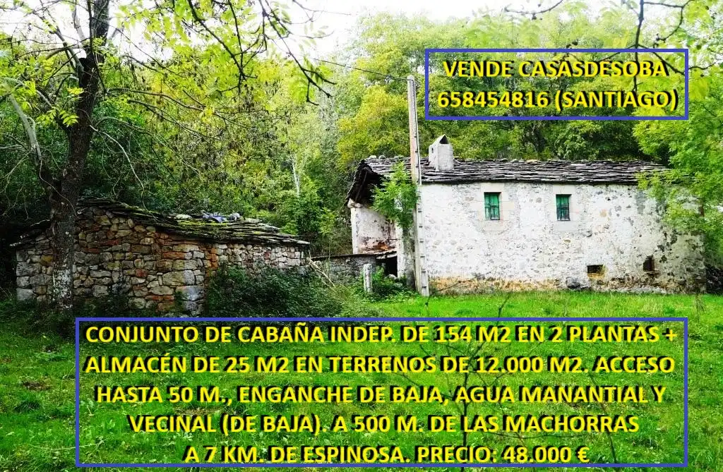 Xalet amb terrassa en venda a Lugar Rioseco 19