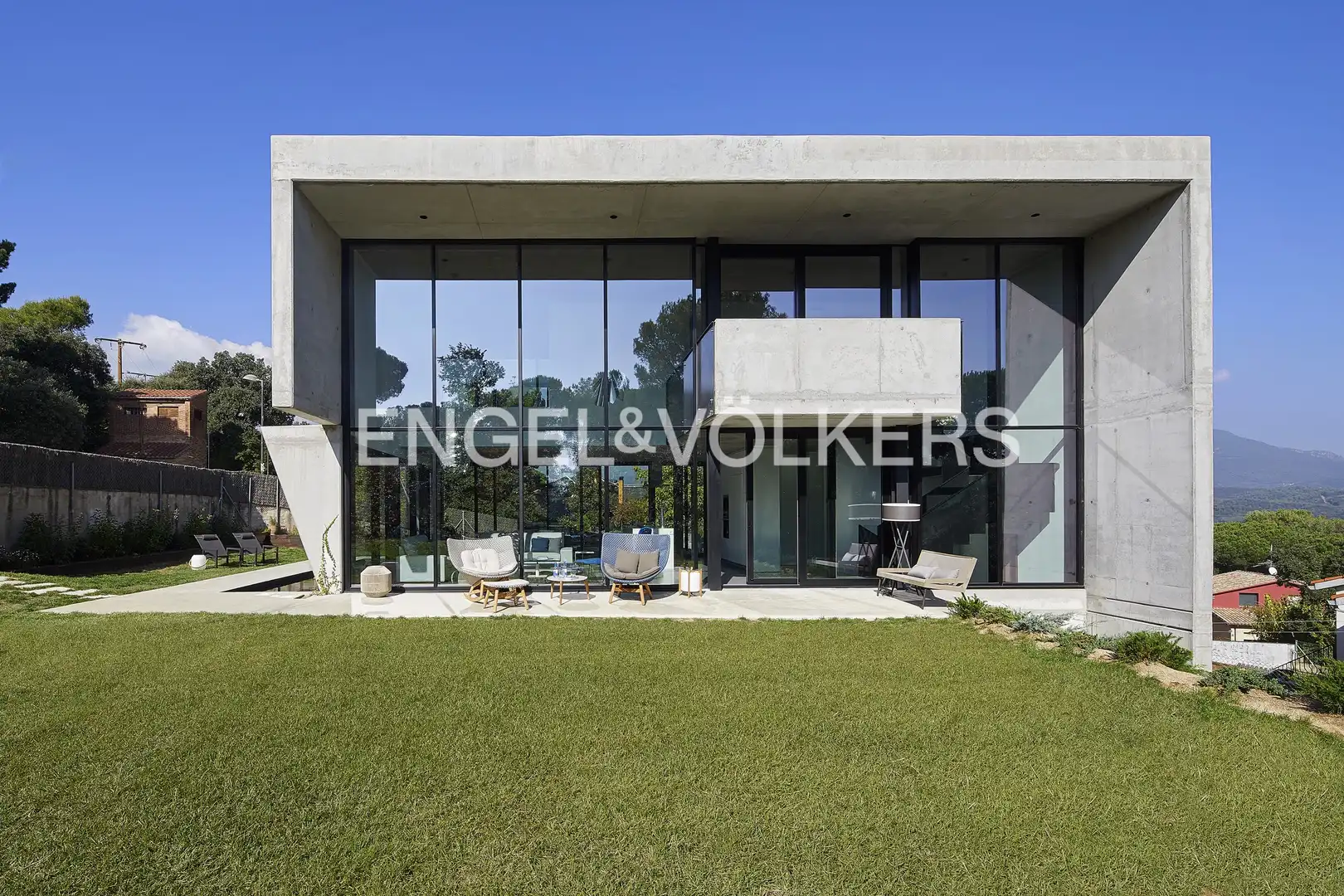 Vista exterior de Casa o xalet en venda en Santa Maria de Palautordera amb Aire condicionat, Calefacció i Jardí privat