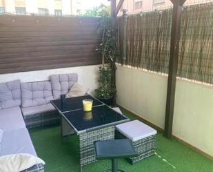 Terrace of Single-family semi-detached for sale in La Pobla de Vallbona  with Air Conditioner, Heating and Private garden