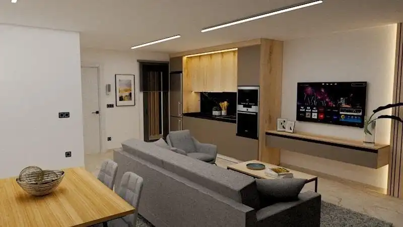Sala d'estar de Àtic en venda en Pilar de la Horadada amb Calefacció, Terrassa i Piscina