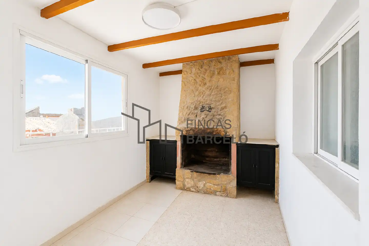 Sala d'estar de Pis en venda en Almudévar