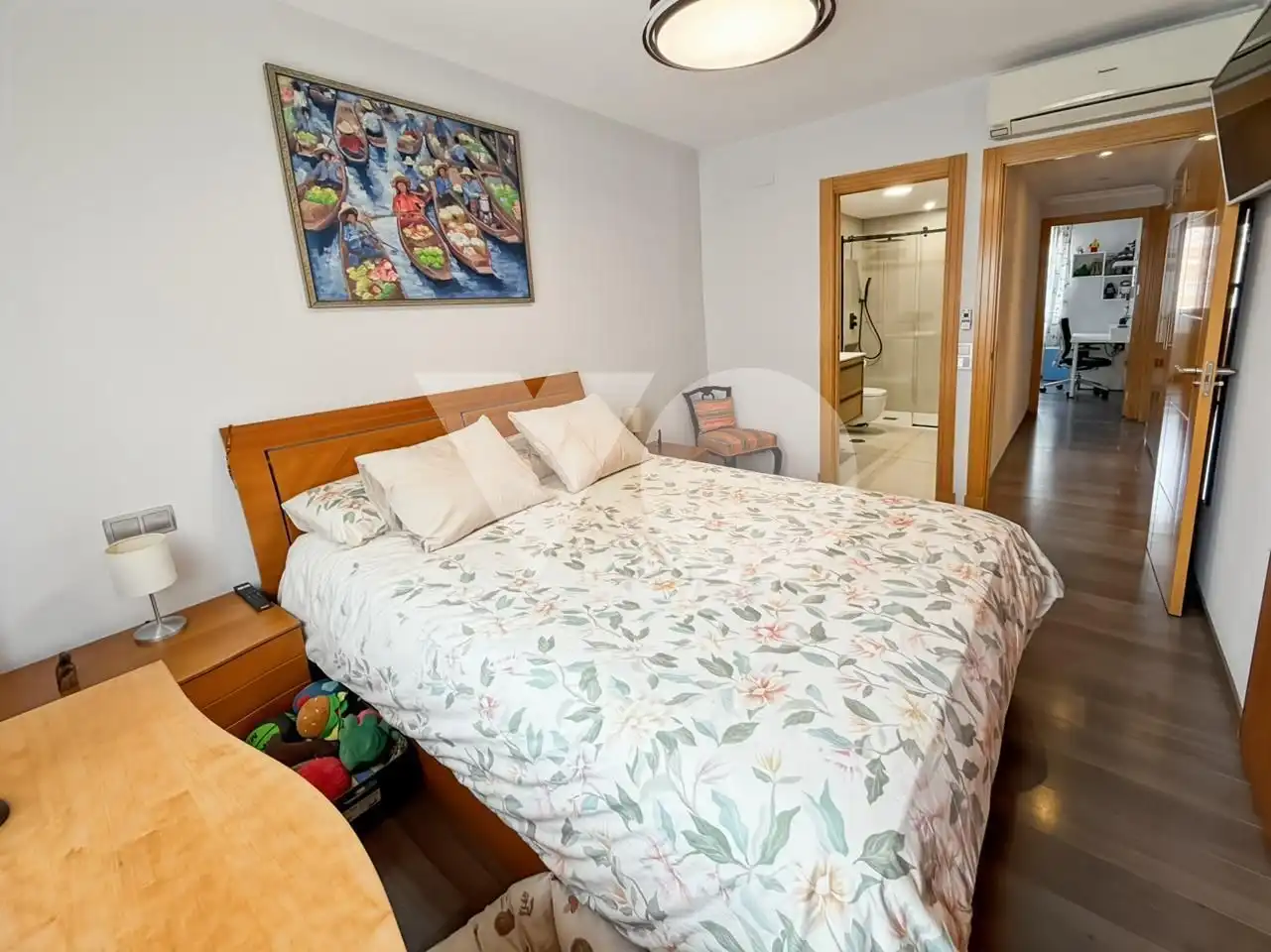 Schlafzimmer von Wohnung zum Verkauf in Madrid mit Klimaanlage, Heizung und Gemeinschaftspool