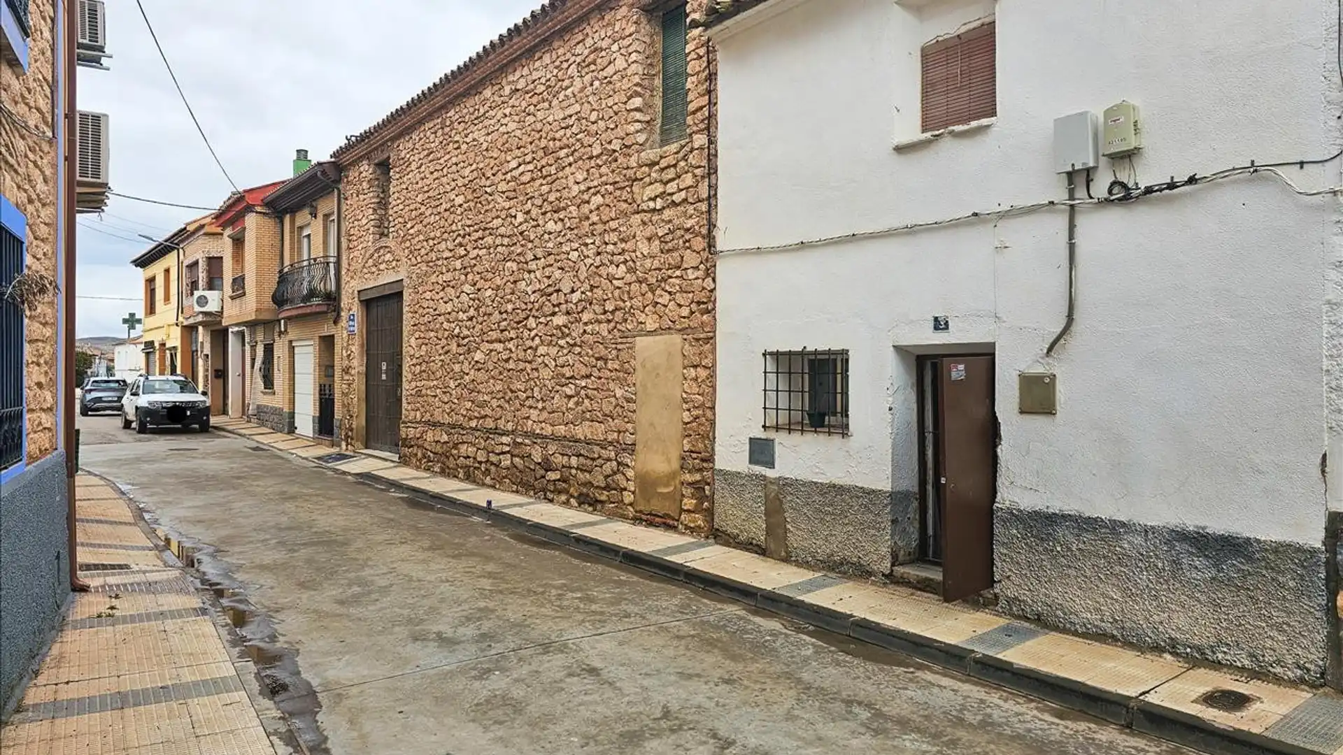 Vista exterior de Casa adosada en venda en Lumpiaque