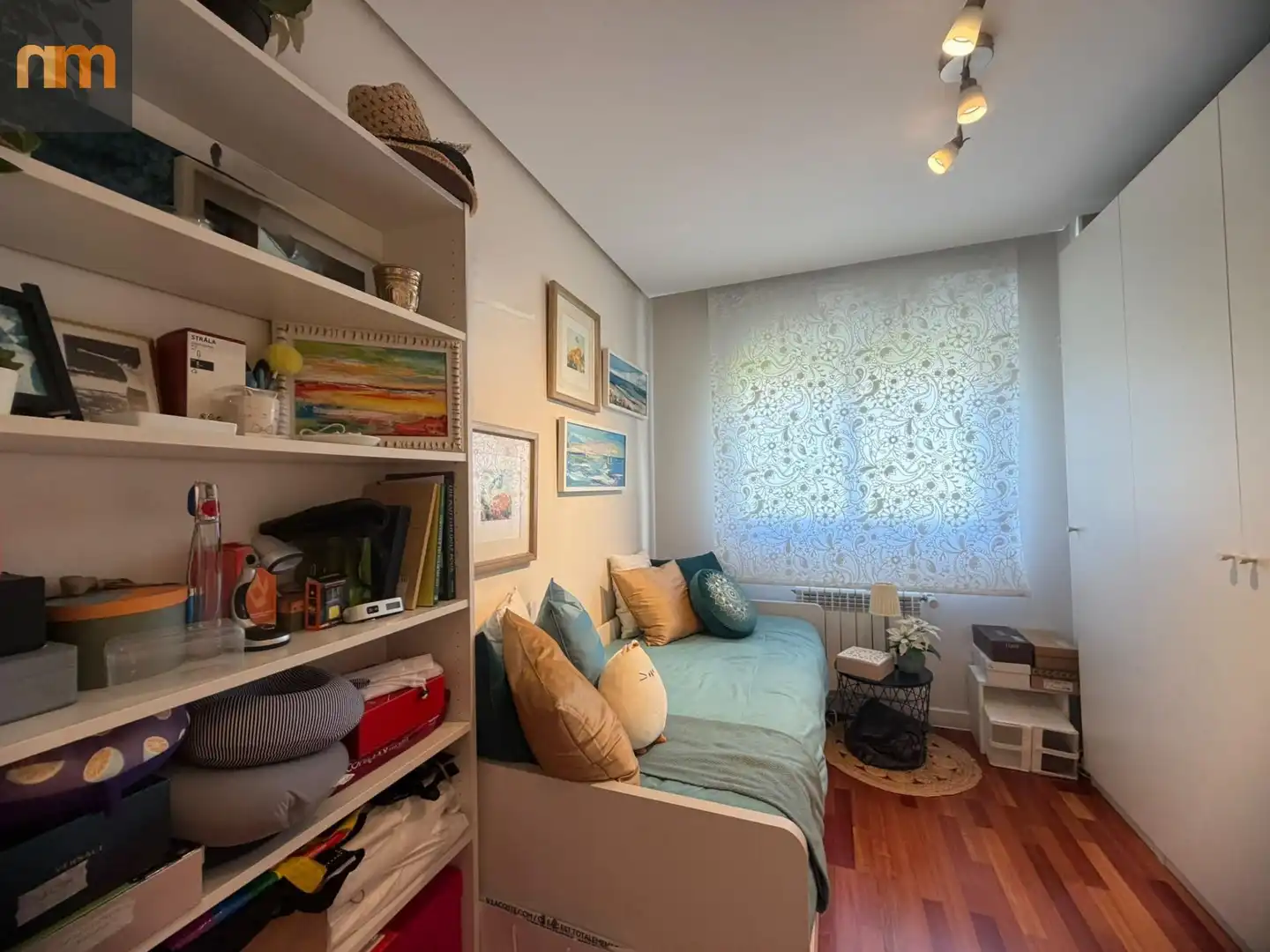 Bedroom of Flat for sale in Madrid  with Air Conditioner, Heating and Private garden