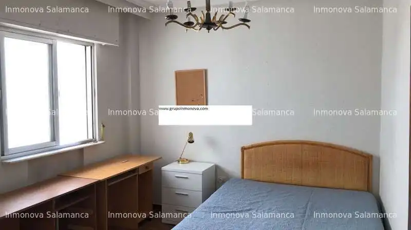 Bedroom of Flat for rent in Salamanca  with Heating, Terrace and Furnished