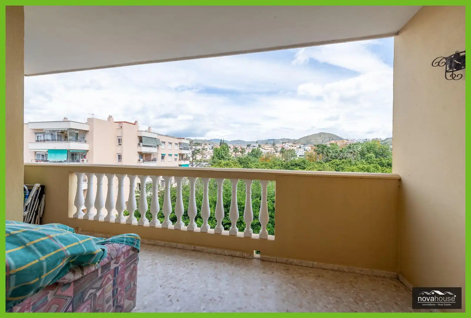 Terrasse von Wohnung zum Verkauf in Rincón de la Victoria mit Terrasse, Abstellraum und Balkon