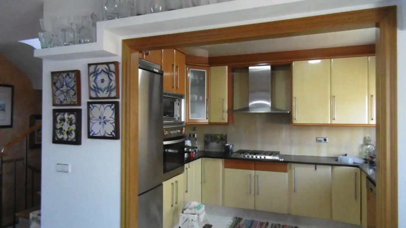 Cocina de Finca rústica en venta en Palamós con Calefacción, Jardín privado y Terraza