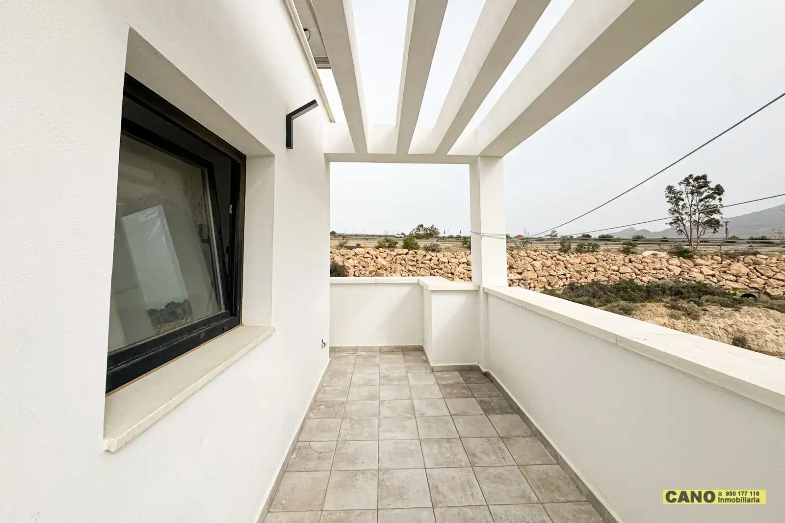 Balcony of Houses for sale in Huércal de Almería  with Terrace, Storage room and Swimming Pool