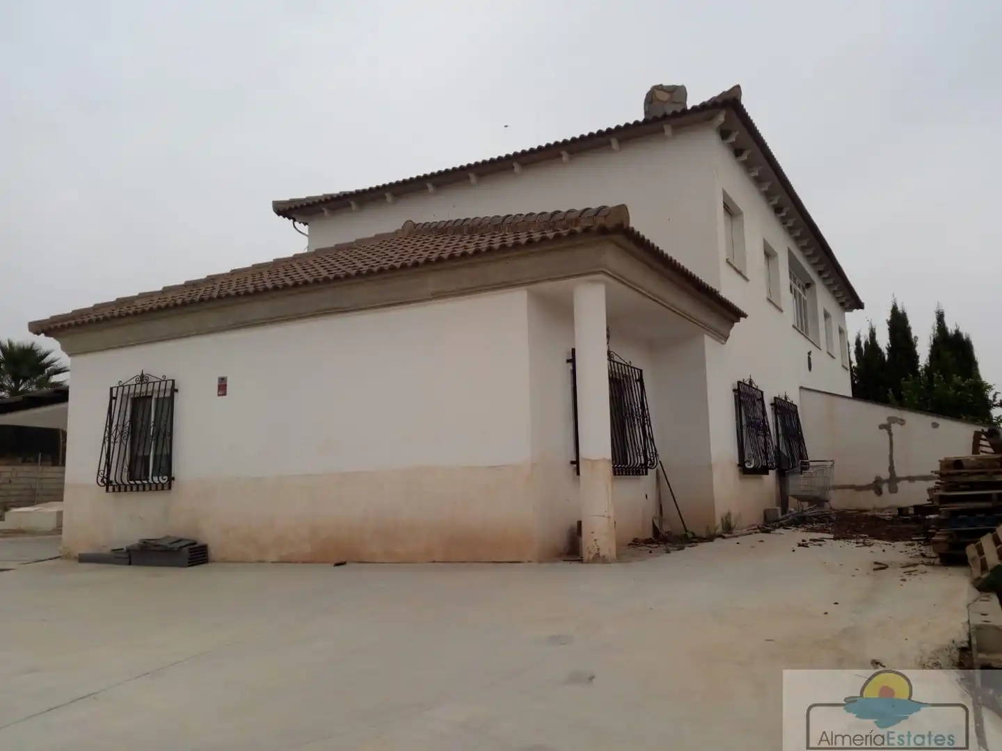 Vista exterior de Casa o chalet en venta en Tíjola con Piscina