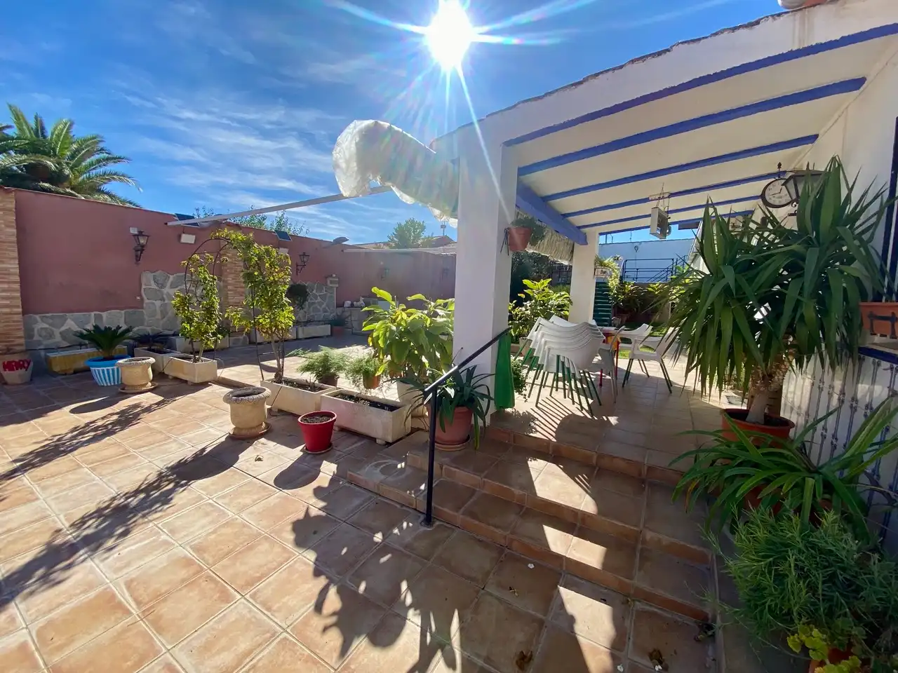 Terrassa de Casa adosada en venda en Malagón amb Aire condicionat, Calefacció i Jardí privat