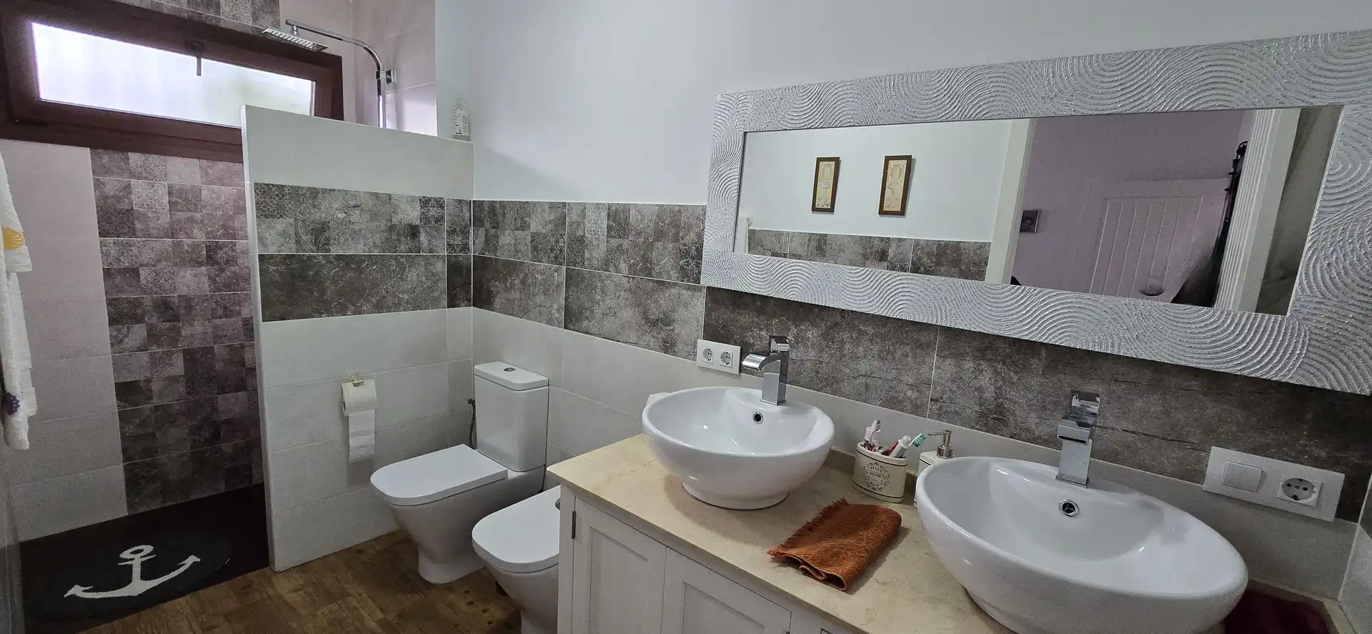 Baño de Casa o chalet en venta en Algodonales con Aire acondicionado, Jardín privado y Terraza