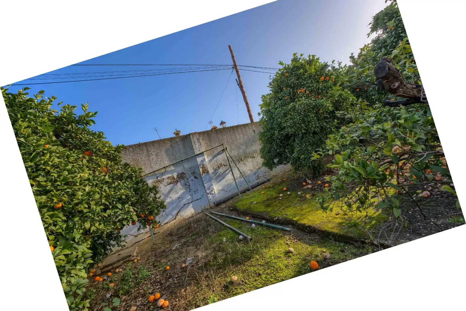 Exterior view of Houses for sale in Sanlúcar la Mayor  with Air Conditioner, Private garden and Terrace