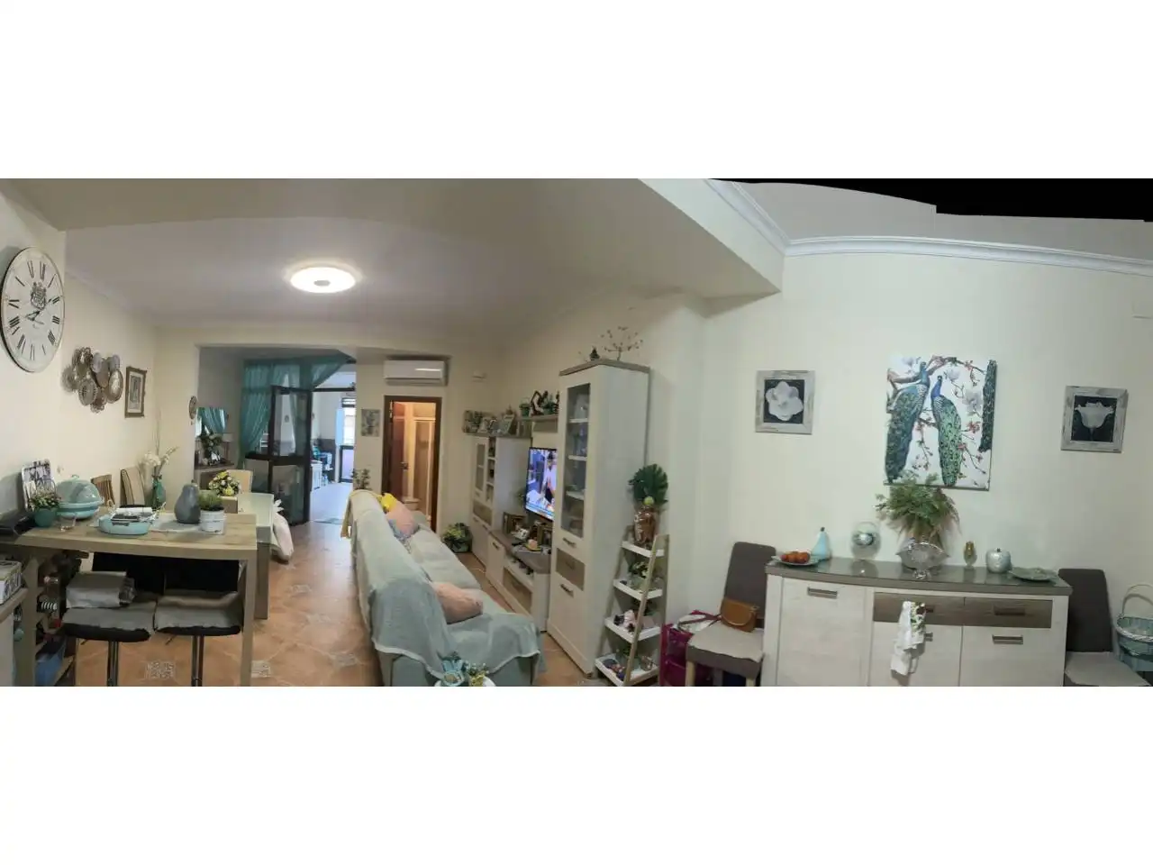 Wohnzimmer von Wohnung zur Miete in Morón de la Frontera mit Möbliert