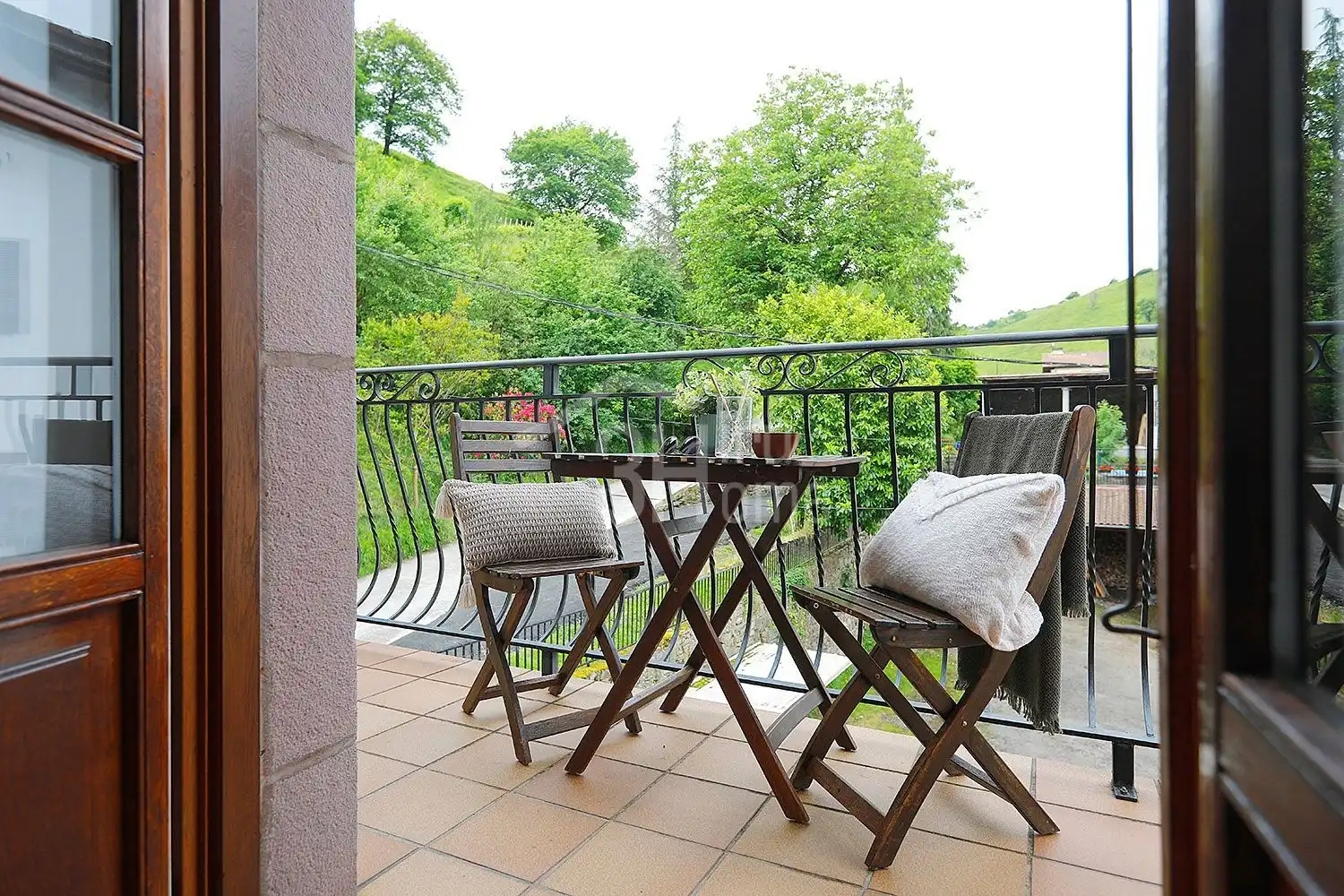 Terrasse von Wohnung zum Verkauf in Donamaria mit Heizung, Terrasse und Abstellraum