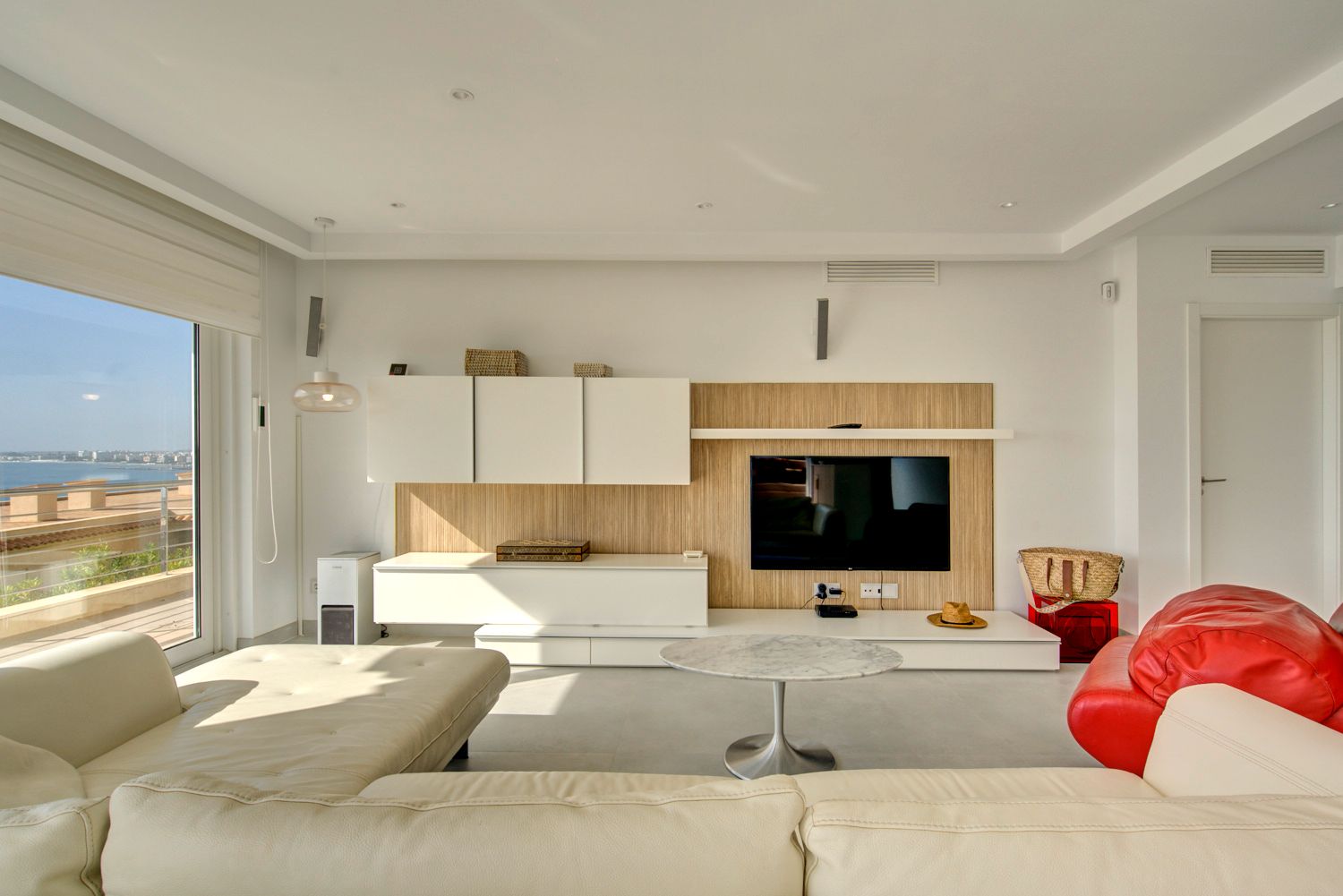 Living room of Flat for sale in Eivissa  with Air Conditioner and Private garden