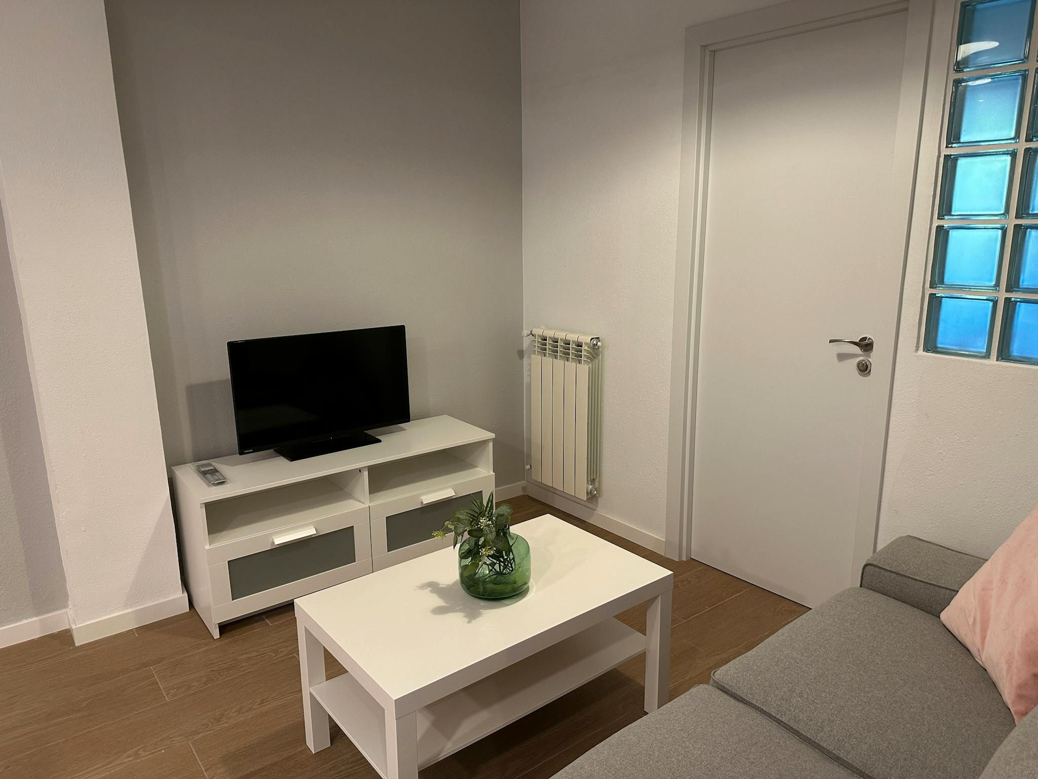 Living room of Flat to rent in  Madrid Capital  with Heating, Furnished and Washing machine