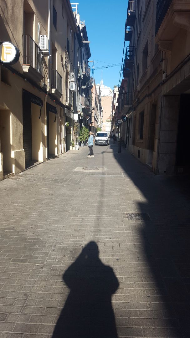 Vista exterior de Local de lloguer en Badalona amb Aire condicionat, Calefacció i Terrassa
