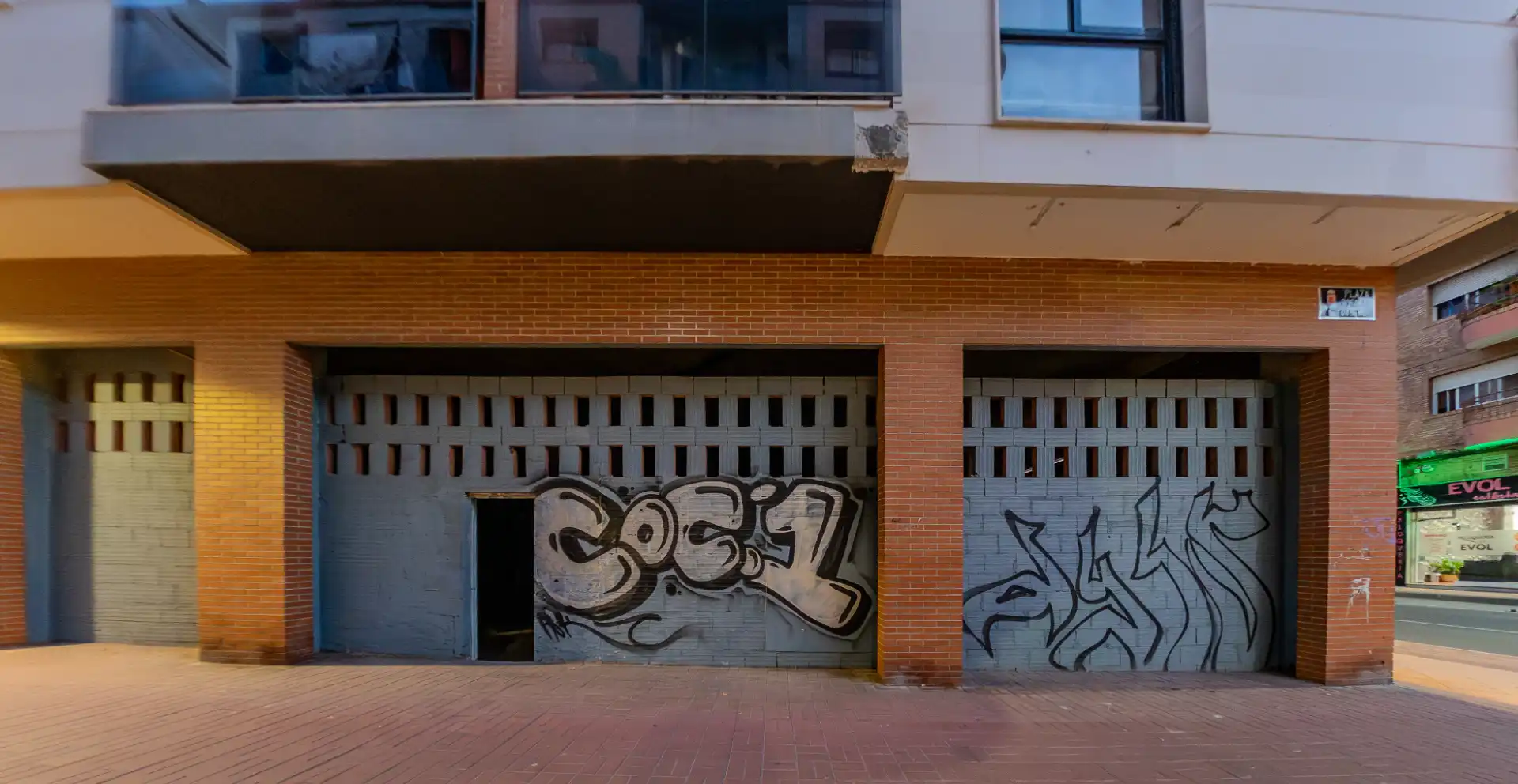 Vista exterior de Planta baja en venta en Murcia